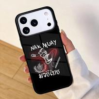 Muay Thai Knee Mobile Phone Case for IPhone 17 AIR 16pro Max 15 14 13 12 11 Bumper Cover iPhone 13 mini