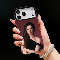 Actor A-Anne Hathaway Phone Case For iPhone17, 16,15,14,13,12 Pro Max Black Candy Matte Shockproof Cover iPhone13PROMAX