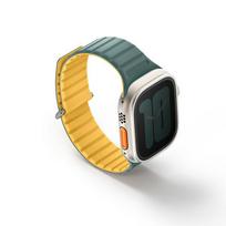 Magnetyczny Pasek Uniq Revix Do Apple Watch 1/2/3/4/5/6/7/8/9/Se/Se2/Ultra/Ultra2 42/44/45/49Mm Zielono-Żółty