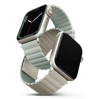 Magnetyczny Pasek Uniq Revix Do Apple Watch 1/2/3/4/5/6/7/8/9/Se/Se2 38/40/41Mm. Zielony-Beżowe