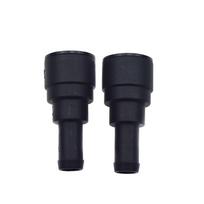 2X Heater Core Coolant Hose Connector For Cadillac Chevrolet GMC Buick 15032062