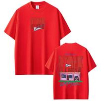 Singer Bad Bunny DTMF World Tour 2026 Print Tshirt Men Women Fashion Casual Short Sleeved Tshirts Oversized Comfort Tshirts S