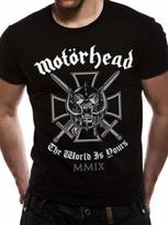 Oficialiai licencijuoti Motorhead Geležinio kryžiaus vyriški juodi marškinėliai Motorhead ClassicTee M