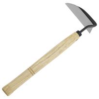 Weeding Sickle Ergonomic Japanese Hand Weed Puller Carbon Steel Sickle Hoe Garden Tool Efficient Manual Weeding Japanese Style
