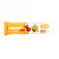 YUMYUM liofilizuotų obuolių ir pasiflorų batonėlis FRUPP, 9 g