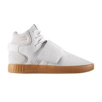 Adidas Tubular Invader Strap White Gum Men Sneakers Footwear-White Gum-1 Core-Black BY3629 42