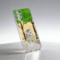 Natsume Y-yuujinchou Nyanko Phone Case For Samsung S25,S24,S21,S22,S23,S30,Ultra,S20,Plus,Fe Transparent Cover Samsung S20lite