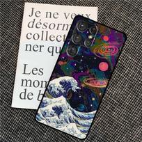Moon Stars Space Cover For Samsung Galaxy S23 S22 Ultra S21 S20 FE Note 20 S8 S9 S10 Note 10 Plus Phone Case Galaxy S10e