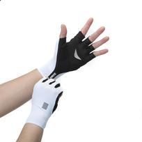 YKYWBIKE Cycling Gloves MTB Bike Gloves Sports Half Finger Sports Riding Goves Men Breathable Shockproof Bicycle Gloves 304 S
