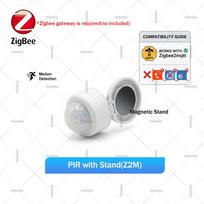Zigbee 24G mmWave Radar Human Presence Sensor,Motion Static Detection,Light Temp Humidity,For Tuya Z2M,Smart Home Security Alarm Zigbee(need gateway)