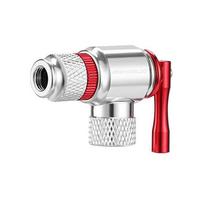 Air CO2 Inflator Schrader & Presta Valve Portable Tire Inflator Aluminum Alloy CO2 Bike Tire Inflator for MTB Road Bike Sponge Cover