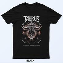 Taurus Strength Forged In Chaos Zodiac Bull Axes Earth Rage T-Shirt S įvairiaspalvis