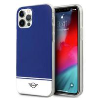 Etui Mini Stripe Collection Do Iphone 12 Pro Max, Granatowe