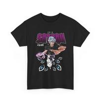 Jujutsu Kaisen Gojo Infinity Domain Pure Cotton T-shirt Men and Women Anime Style Fashion Comfortable Casual Short Sleeved Shirt S įvairiaspalvis