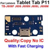 For Lenovo Tablet Tab P11 TB-J606F J606 J606N J606L J606M USB Charging Dock Board USB Charger Port Board Connector Repair Parts Copy
