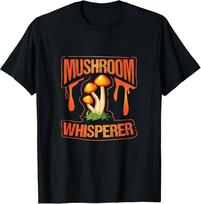 Mushroom Whisperer Funny Wild Mushroom Fungi Gift T-Shirt Unisex T-Shirt S įvairiaspalvis