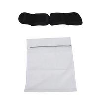 Bathtub Bath Pillow 4D Mesh Full Body Bath Cushion with Hook Suction Cup Laundry Bag for Bathroom