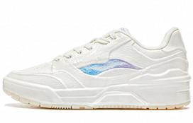 Li Ning RSR 101 Low top Skateboard Shoes Women's Mist White ABCS108-1 36