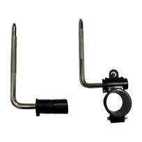 Electronic Drum Pad Support Arm Electronic Drum L Rod for Homes Performances 9.1cmx15cmx2.25cm