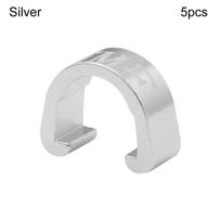 Road Guide Bicyle Housing Hose Outdoor MTB Bike Brake Cable/Line Buckles Derailleur Lines Case C Shape Clips C-buckle Clasps sidabras