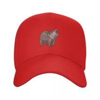 Moo Deng the Roaring Hippo Baseball Cap Golf Hat Unisex fishing caps Unisex Golf Wear Unisex Womens