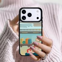 Travel Airplane Airport Phone Case For Apple iPhone 17 Air 16E 15 14 Plus 13 12 11 Pro Max Mini Funda Cover iPhone 15