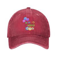 Bingo Squad Baseball Cap Unisex Hats Women Visor Protection Snapback Bingo Caps One Size