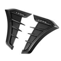 2 vnt. Automobilio emblemos Šoninės dalies Sparno Modifikuoti Lipdukai Seat FR Ateca IBIZA Leon Alhambra Arosa Exeo Tarraco Toledo Priedams black