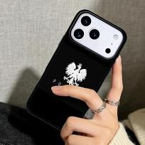 Capa Case for iPhone 17 Air 16 Pro Max 15 Plus 11 13 Mini 14 12 Back Phone Cover Poland Polish Flag iPhone 16e