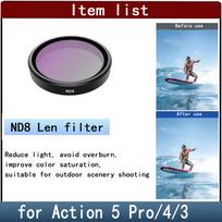 MYOBO filters for DJI Action 5 Pro UV CPL Neutral Density Filter for DJI Osmo Action 3/4/5 Pro Action Camera Accessories nd 8
