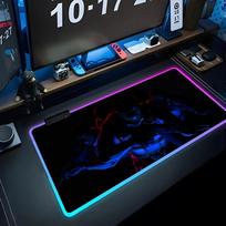 C-Counter Strike 2 CS2 Pelės kilimėlis Žaidėjas Švytėjimas LED pelės kilimėlis Žaidimų stalas RGB stalo kilimėlis Klaviatūra PC pelės kilimėlis RGB600x300x3mm