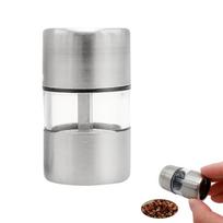 And Pepper Mill Mini Shaker For Travel Small And Adjustable Ceramic Grinder Pepper Shaker For Kitchen Camping Wooden Can Opener sidabras