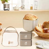 Bento Box Adult Lunch Box Stackable 2 4 Layer 304 Stainless Steel Lunch Container For Adults Kids Office Large Organize Kitchen