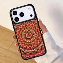 Elegant Mandala Floral Design Mobile Phone Case for IPhone 17 AIR 16pro Max 15 14 13 12 11 Bumper Cover iPhone 12 mini