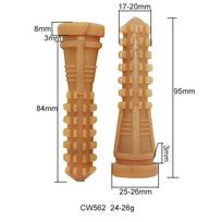 50 Pcs 95mm Poultry Plucking Fingers Hair Removal Machine Glue Stick Chicken Plucker Beef tendon material corn rod (as the picture,Hair removal stick)