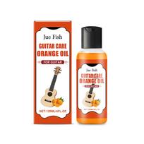 Fretboard Conditioner Guitar Care Oil Cleaner Polish Kit 120ml Polishing Oil Portable Guitar Care Orange Oil with Cleaning Cloth 120ml boxed