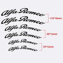 6pcs Car Brake Caliper Sticker Heat Resistant Decals Auto Accessories for Alfa Romeo Giulietta GT 159 147 156 Mito Brera Giulia juoda
