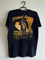 Vintage Sturgill Simpson Cowboy Surfing Nuclear Explosion Unisex Shirt XL