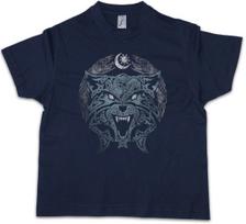 CELTIC TRIBAL WOLF Kids Boys kids boys T-Shirt Cross Celts Religion Symbol Culture Tattoo 110