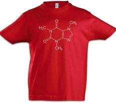 Caffeine Molecule Boys kids boys T-Shirt Fun Caffeine Nerd Coffee Chemist Chemistry Teacher 120