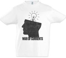 War Of Currents Boys kids boys T-Shirt Thomas Alva George Westinghouse Edison Science 120