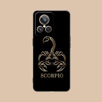 Golden Scorpio Mobile Phone Case for Realme 15 14 13 12 11 10 9 Pro Plus T i Lite 5G Colorful Printing Cover Luxury Pretty Cover realme 9i 5G