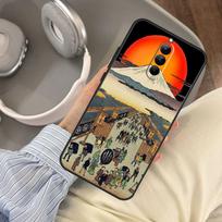 Japanese Ukiyoe Case For Red Magic 10 Pro Plus 9 8 7 6 Pro 5G 5S 6R RedMagic 9S 8S 7S 10S Pro Plus Cover Red Magic 8 Pro
