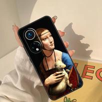 Leonardo da Vinci Mona Lisa Art Case For Honor Magic 8 Pro 5 6 7 Lite Cover For Honor 400 200 90 70 50 X8a X8b X9a X9b X9c Honor Magic5 Lite