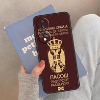 Serbian Passport Flag For Honor Magic 7 Lite 5 6 8 Pro Case For Honor Win RT 200 400 70 90 X8c X8b X9a X9b X9c X9d Honor Magic8 Lite