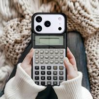Retro Peculiar Funny Calculator pattern Magnetic Phone Case For iPhone 17 16 15 12 13 Pro Max 14 Plus 11 Hard Cover With MagSafe iPhone 12 Pro