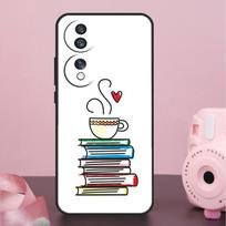 Books And Coffee Case For Honor X8b X9b X6a X7a X8a X9a X6 X7 X8 X9 50 70 90 Magic 5 Lite Magic 6 Pro Cover Honor Magic6 Lite