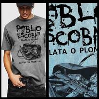 Gangster t-shirt mobster criminal kingpin mob Medellin Pablo Escobar Yayo tee XL