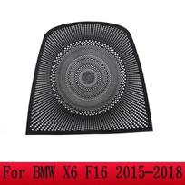Skirta BMW X5 X6 X7 F15 G05 F16 G06 GO7 2014- Aliuminio Lydinio Juoda Automobilio Prietaisų Skydelio Garsiakalbio Dangtelio Apdailos Lipdukai Automobilio Aksesuarai X6 F16 15-18
