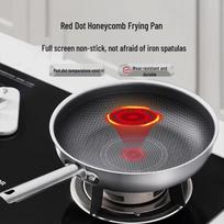 Supor Honeycomb Stainless Steel Frying Pan